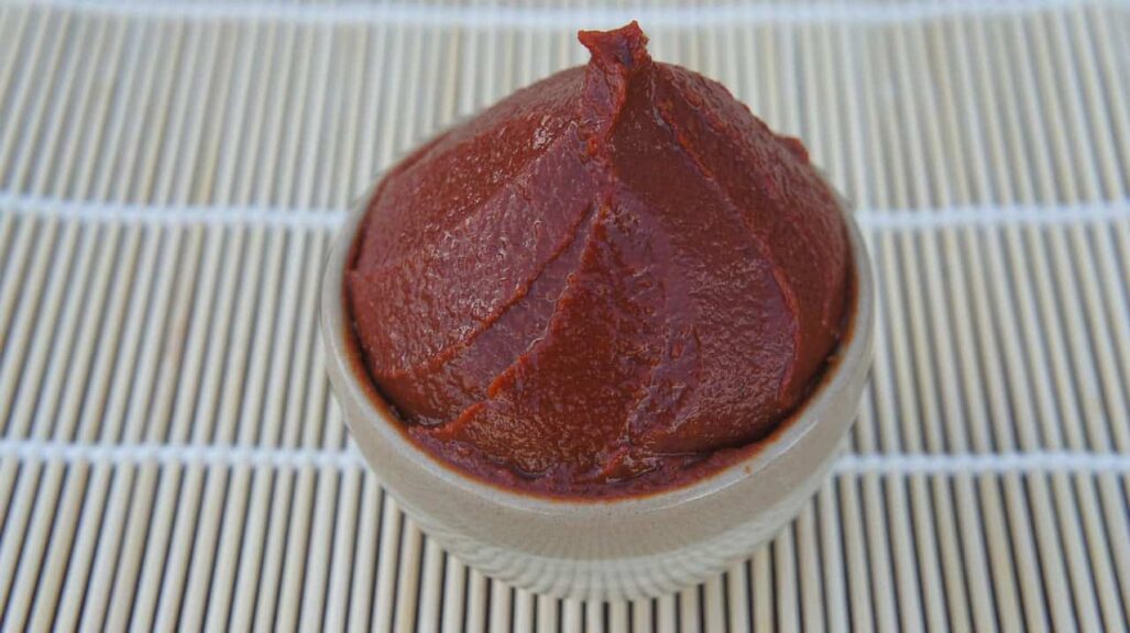 This is a photograph of miso. Miso is a great ingredient to use in a variety of recipes.