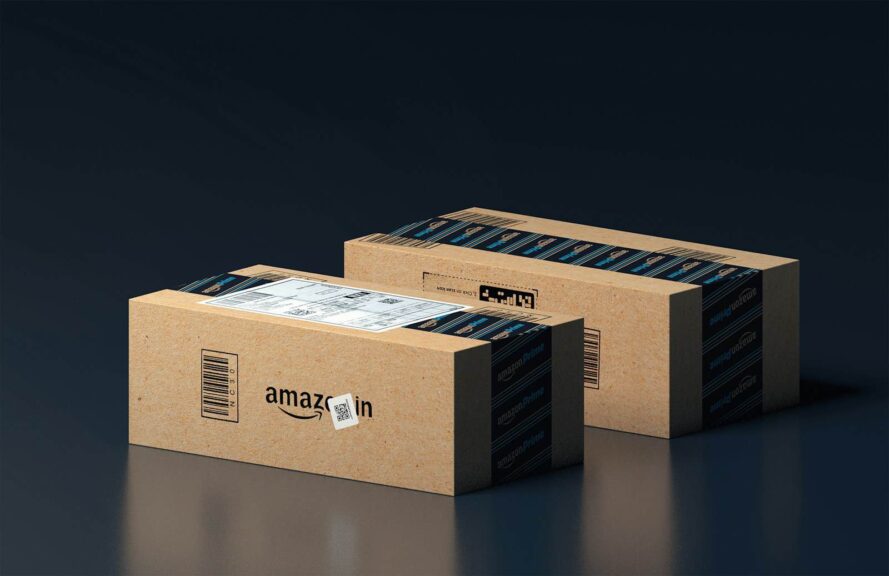 two boxes of amazon are stacked on top of each other. Amazon Big Deal Days pro organizers, organizers, organizing,