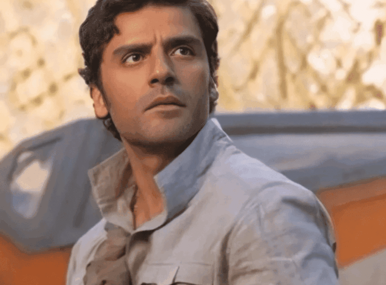 screenshot image of Oscar Isaac in Star Wars