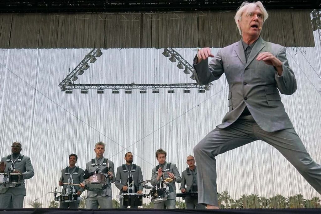 David Byrne at Coachella