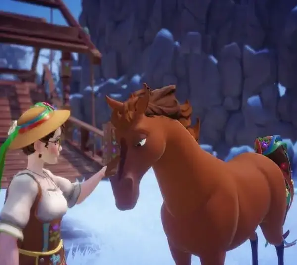 Disney Dreamlight Valley, Wishblossom Ranch Expansion, horse