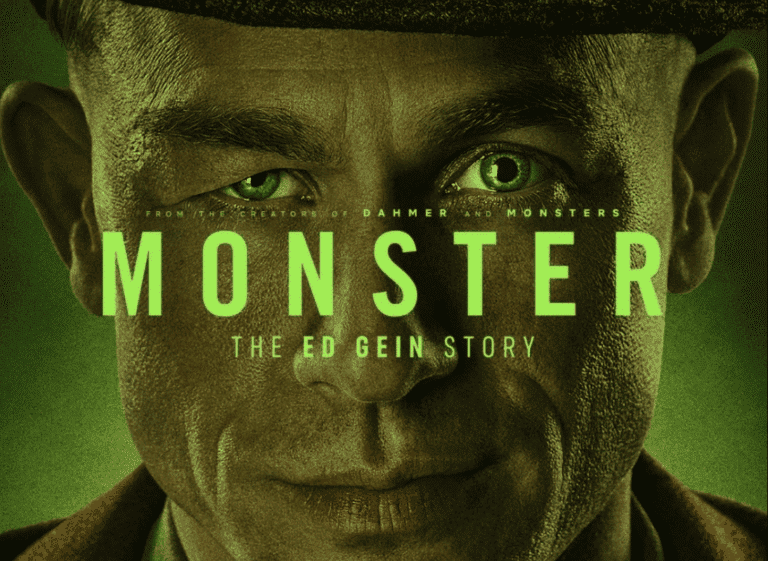 Monster The Ed Gein Story, Netflix, Ryan Murphy, crime drama, poster picture