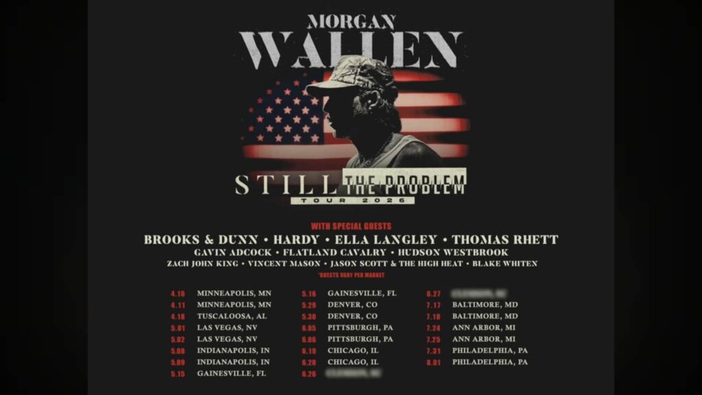 Morgan Wallen Still The Problem Tour 2026
