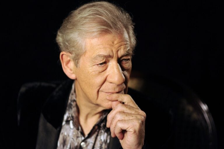 Sir Ian McKellen during a portrait session in New York on Dec. 5, 2012, Ebenezer