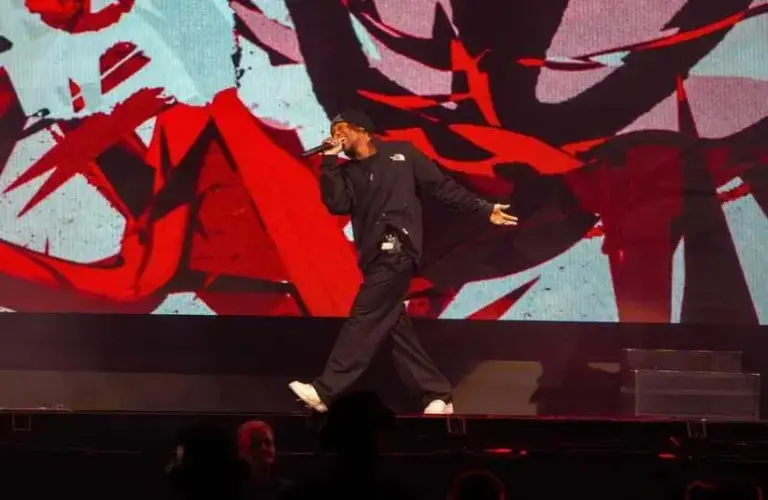 D4vd opens for SZA on the S.O.S Tour on Oct. 29, 2023, at The Footprint Center in Phoenix.