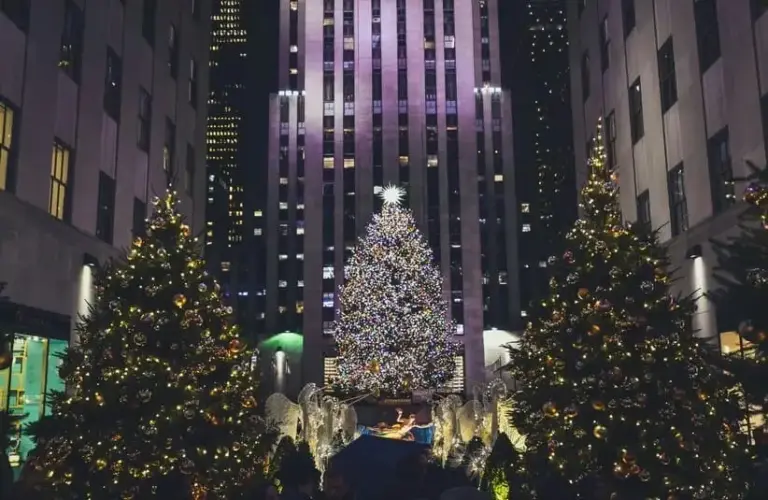 Rockefeller Center, NYC, Christmas Travel