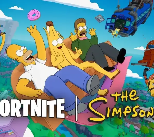 The Simpsons x Fortnite Battle Pass Art, Gag locations