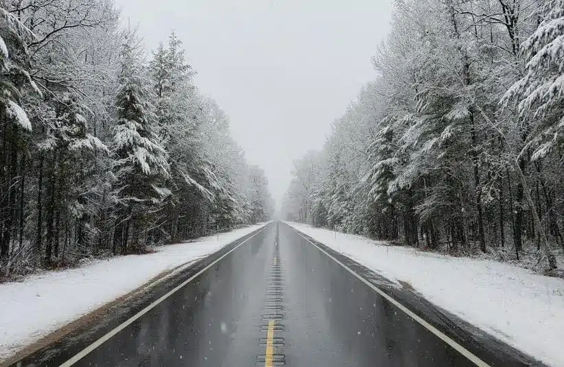 Winter road trips in the United State to take this Christmas.