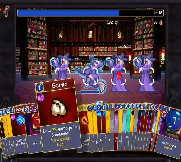 Vampire Survivors sequel Vampire Crawlers