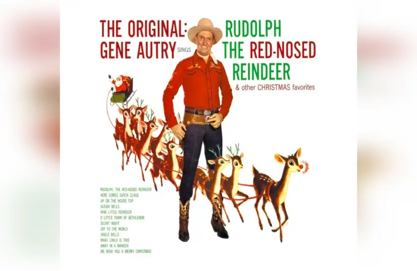 Gene Autry's Vinyl Album Rudolph The Red-Nosed Reindeer & Other Christmas favorites
