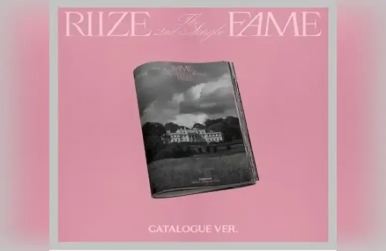 RIIZE Fame 2nd Single Album Catalogue Version cover