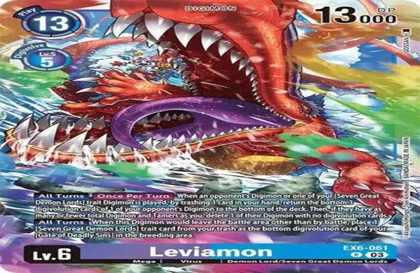 Leviamon, Beast from Digimon Card Game