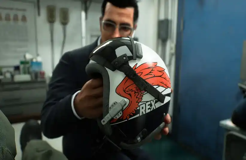 Ace Combat 8: Wings of Theve Rex Helmet