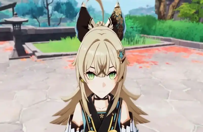 Genshin Impact character Kirara