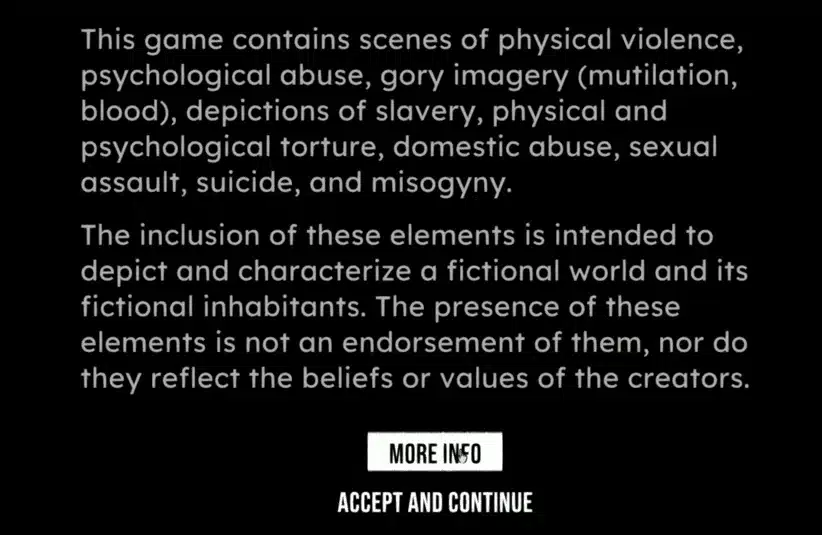 Horses, Santa Ragione, black and white silent film style interactive game, immersive but extremely unsettling imagery, gore, violence, trauma, suicide, content warning from developer, banned game,