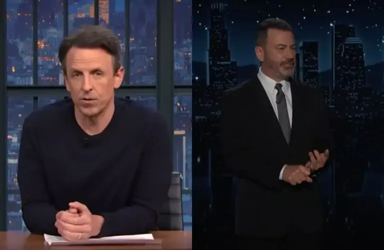 Jimmy Kimmel Live, Late Night with Seth Meyers, Rob Reiner, Donald Trump