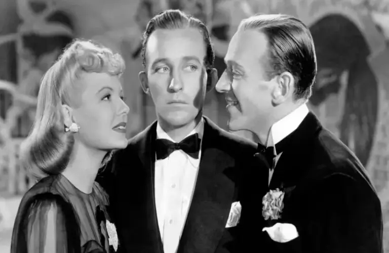 Fred Astaire, Bing Crosby, and Marjorie Reynolds in Holiday Inn (1942), Fred Astaire biopic