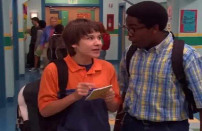 Devon Werkheiser and Daniel Curtis Lee in Ned's Declassified School Survival Guide (2004). Lee tells wild story when he tried to help Tylor Chase