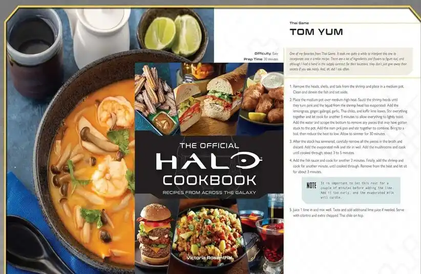 Official Halo Cookbook