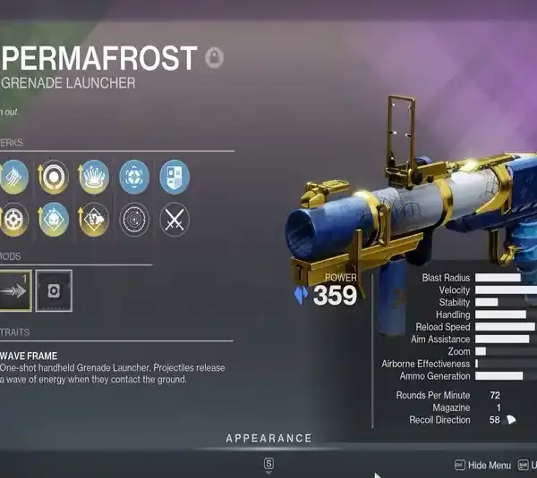 Destiny 2 Permafrost god rolls guide
