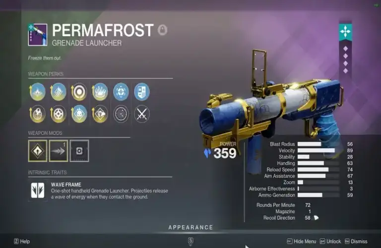 Destiny 2 Permafrost god rolls guide