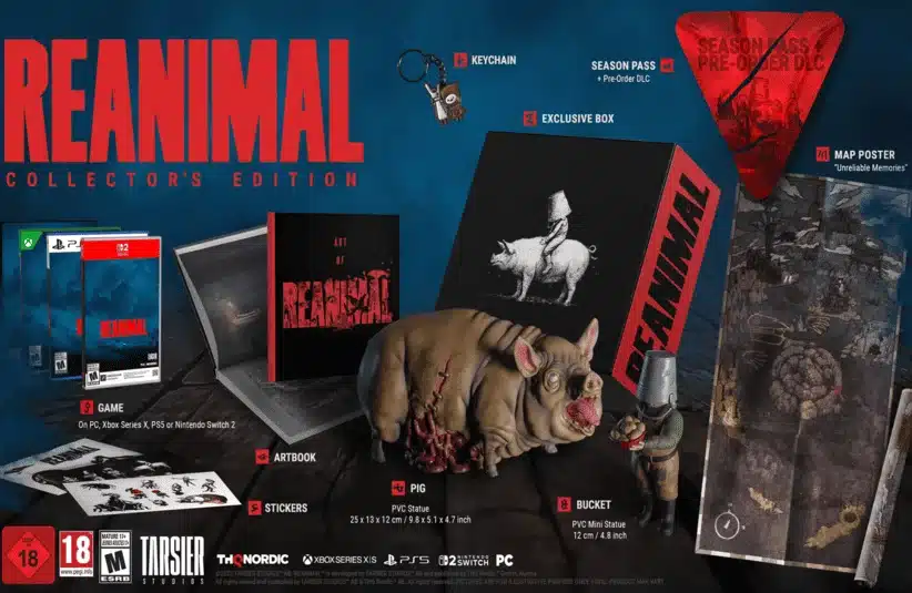 Reanimal, Tarsier Studios, THQ Nordic, Nintendo Switch 2, multiplatform, co-op, dark, horror survival, atmospheric, collector's edition, pricing