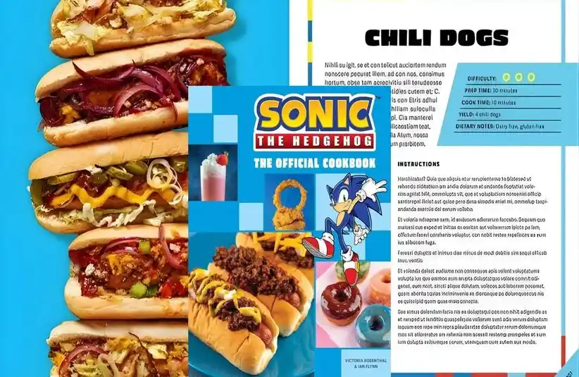 official Sonic the Hedgehog cookbook