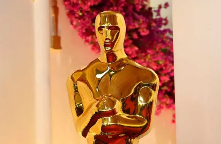 Awards Season 2025-2026 Mar 9, 2024; Los Angeles, CA, USA; A large Oscars statue is seen on the red carpet as preparations continue for the 96th Oscars at the Dolby Theatre at Ovation Hollywood in Los Angeles. Mandatory Credit: David Baratz-USA TODAY