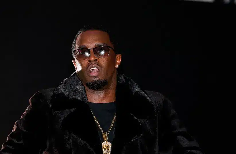 Feb 1, 2014; New York, NY, USA; Recording artist/rapper Sean Combs aka Diddy performs during the Revolt Party at the Time Warner Cable Studios. Mandatory Credit: Mark J. Rebilas-Imagn Images