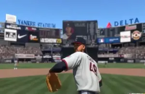MLB The Show 25 Launching on Mobile Pitcher throwing Ball, MLB The Show 26