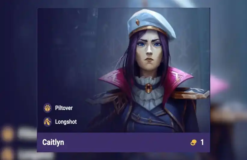 Caitlyn Teamfight Tactics Piltover Units Set 16 Season 16