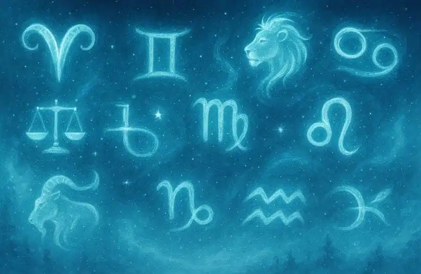 Winter Zodiac Collage