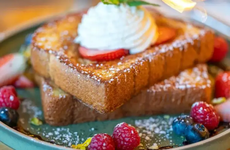 French toast is a great Christmas morning breakfast option