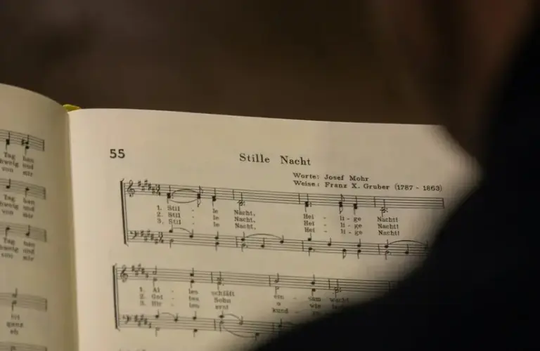 Stille Nacht, Silent Night, Hymn, Sheet Music, Christmas Music