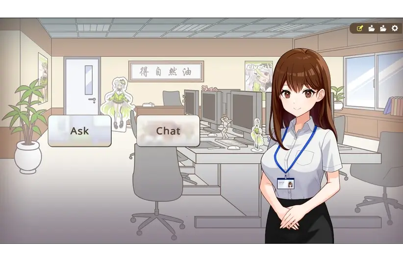 Screenshot from The Real Face of a VTuber
