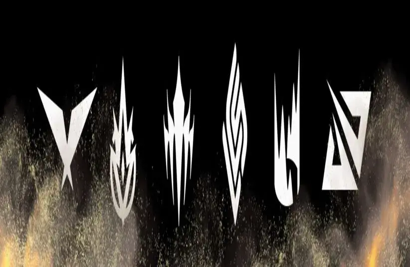 Image of the Six Major Regions in LoL Esports