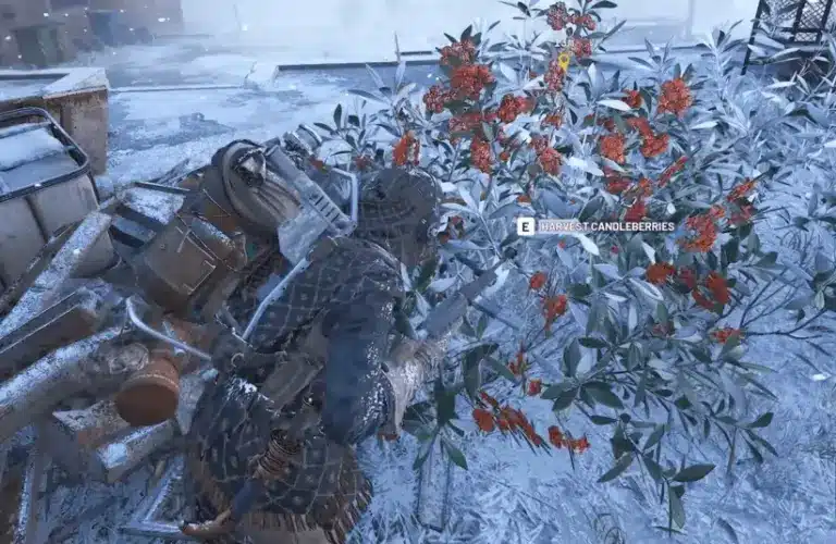 Arc Raider, collecting candleberries during Cold Snap event, The Flickering Flames