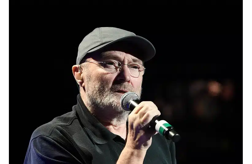 Phil Collins performs during the Little Dreams Foundation Benefit Gala at The Fillmore.