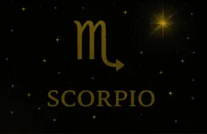 Black and Gold Scorpio