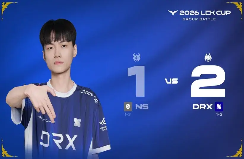 DRX beat NS in the LCK Cup