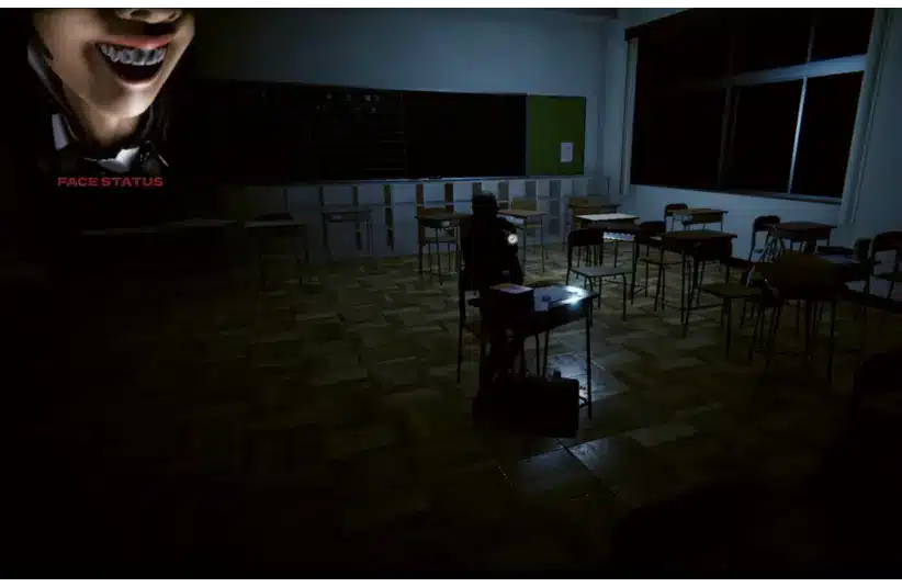 Don't Stop Smiling, a haunted Japanese high school, ghosts in the classroom