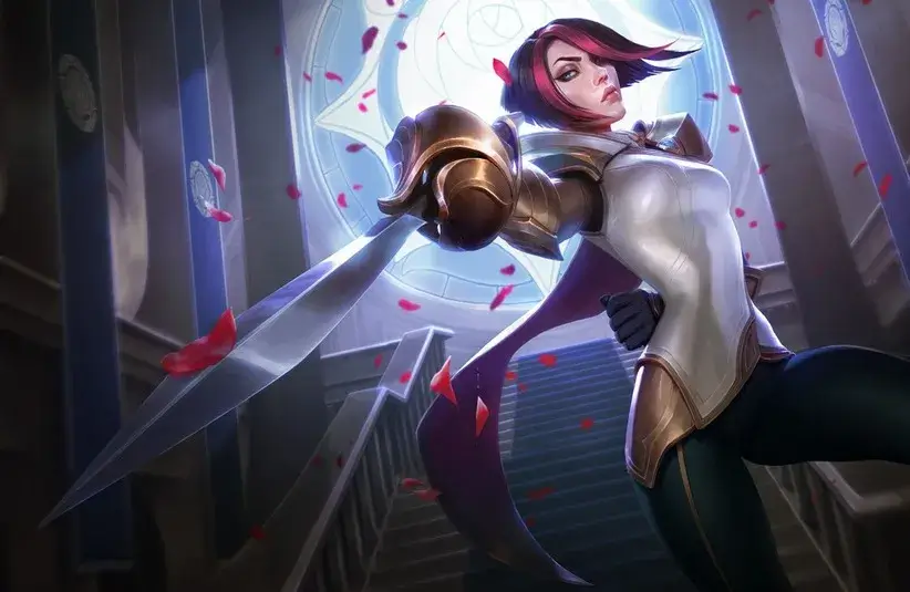 Fiora from League of Legends, a benefiter of the Role Quests