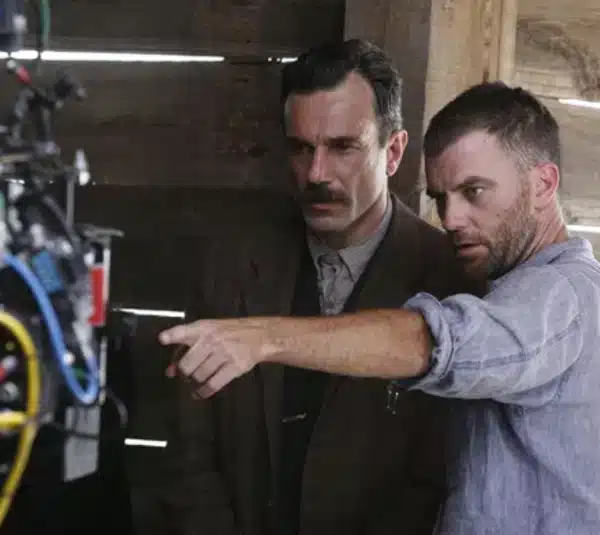Paul Thomas Anderson directing Daniel Day-Lewis in “There Will Be Blood”