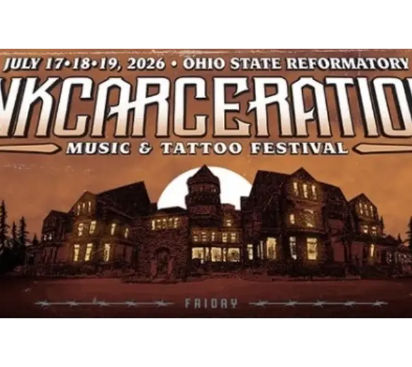 Inkcarceration 2026 Lineup poster