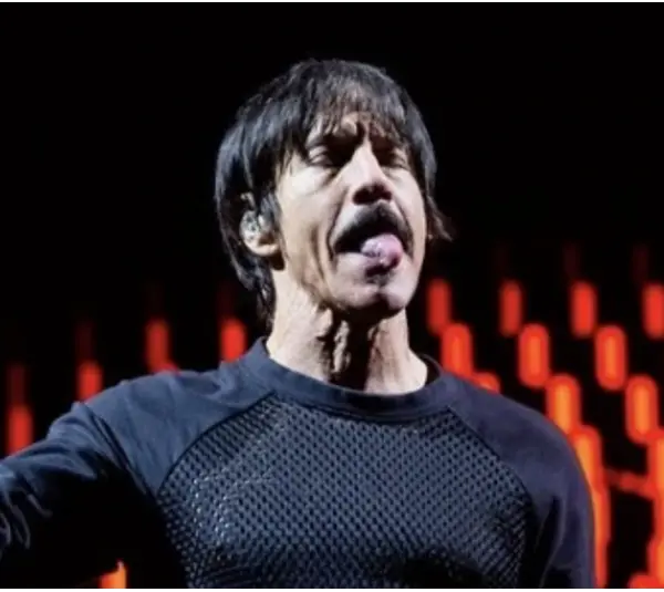 Anthony Kiedis, vocalist of Red Hot Chili Peppers