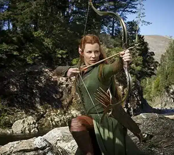 Evangeline Lilly as Tauriel in The Hobbit: The Desolation of Smaug