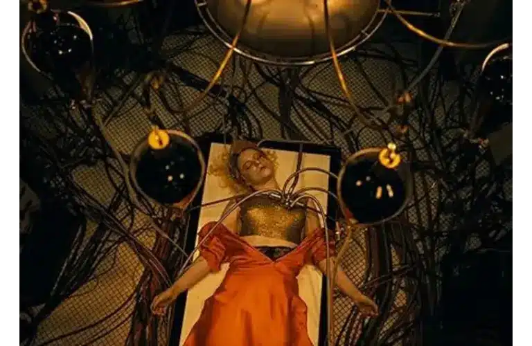 The titular protagonist of "The Bride!", Image Courtesy of Warner Bros.