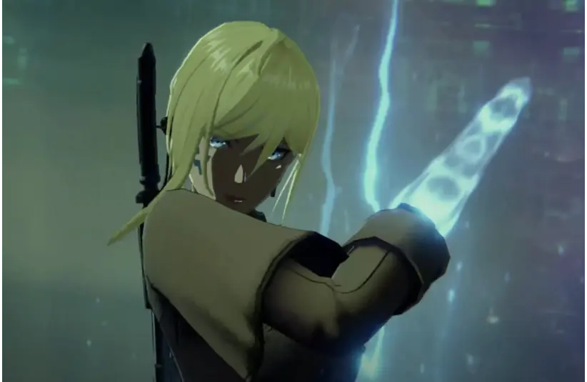 Nova in Parasite Mutant armed with a Laser Blade