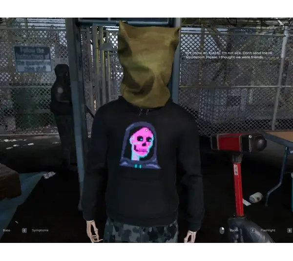 Skeleton Survivor from Quarantine Zone