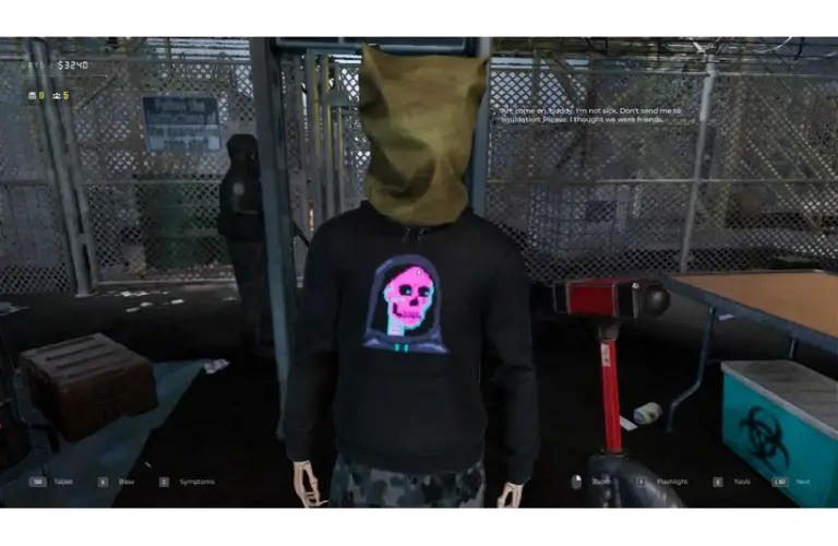 Skeleton Survivor from Quarantine Zone